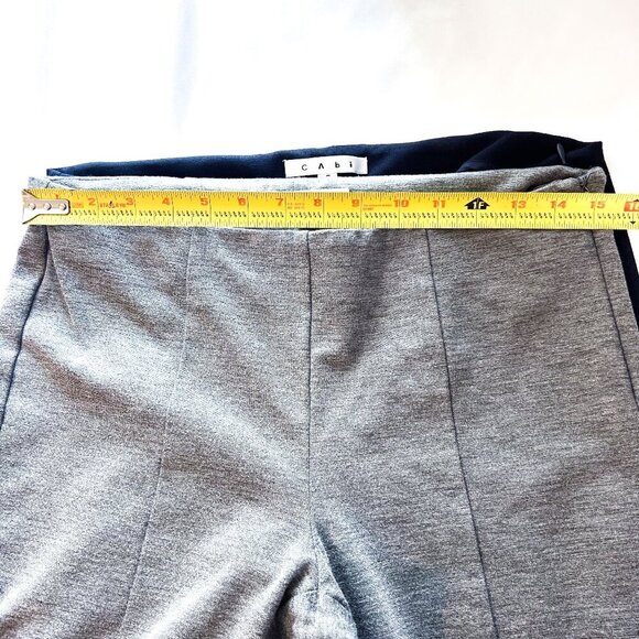 Cabi Newport Stretch Skinny Pants Size 8 #814 (lot of 2, one Navy and one Gray) - Picture 8 of 12